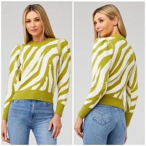 Greylin Harris Intarsia Knit Sweater Size XS